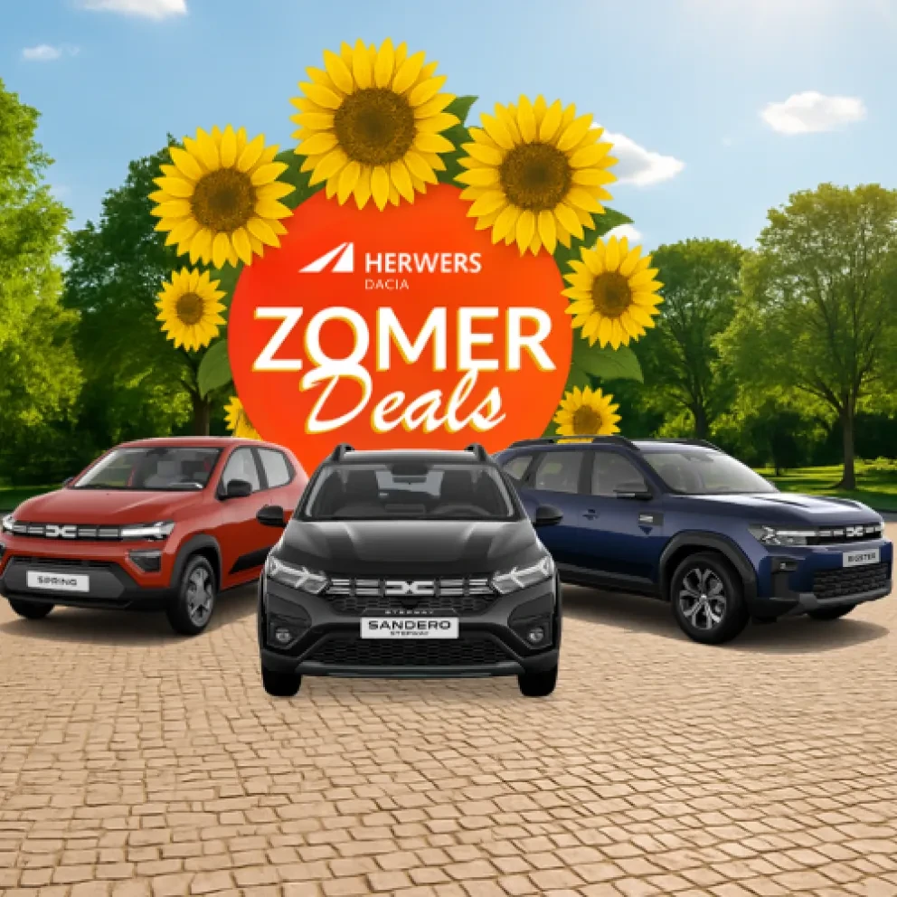 Dacia actie zomerdeals Herwers