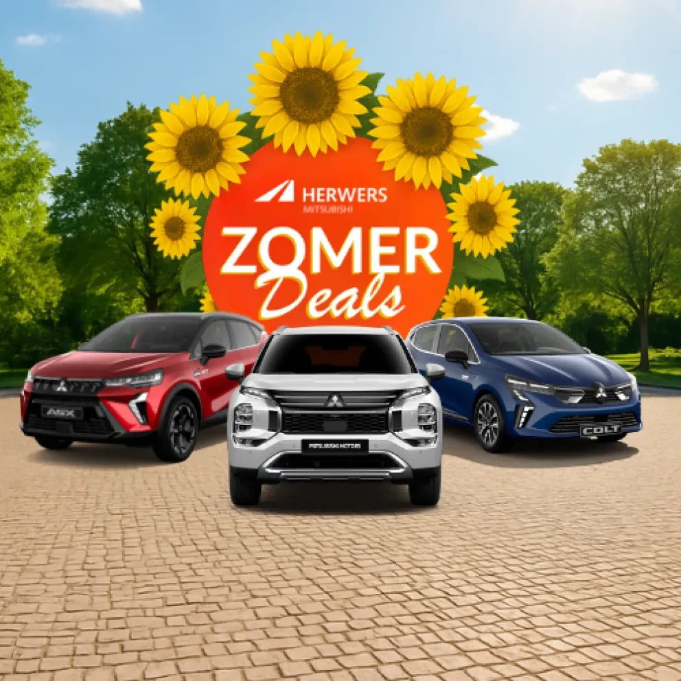 Mitsubishi actie Zomerdeals Herwers