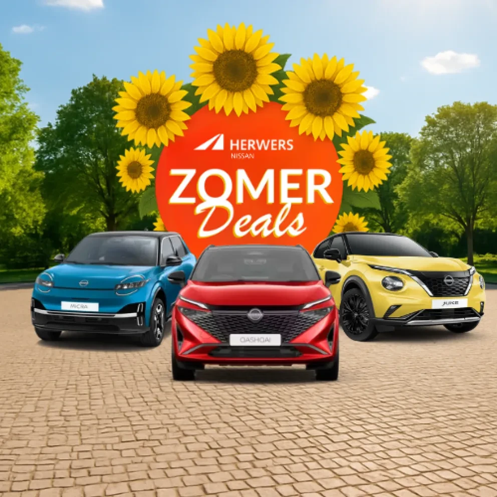 Nissan actie Zomerdeals Herwers