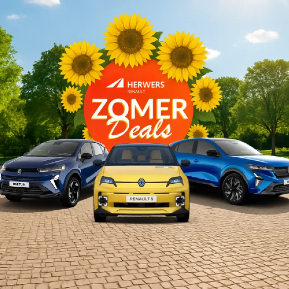 Renault actie Zomerdeals Herwers