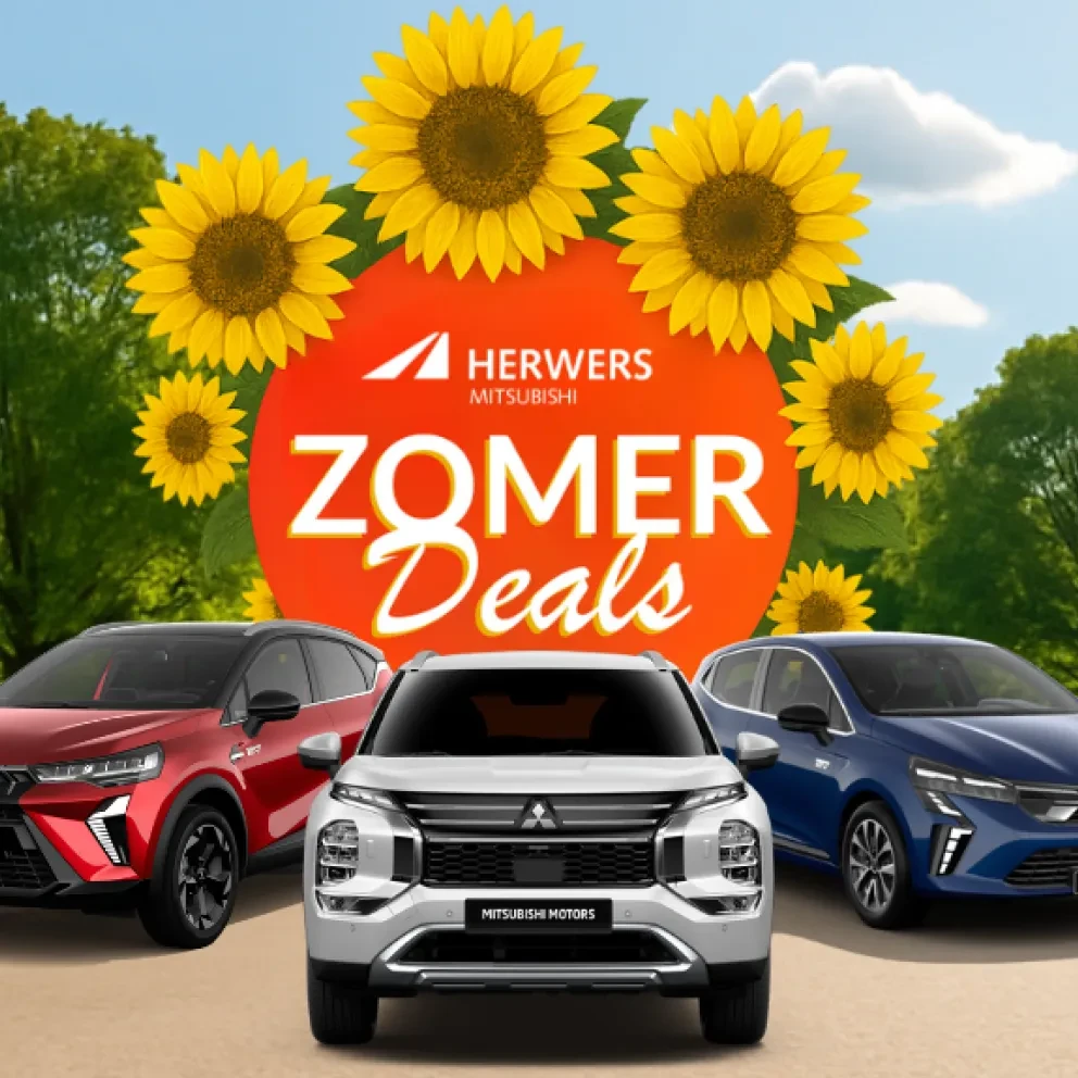 Mitsubishi actie Zomerdeals Herwers