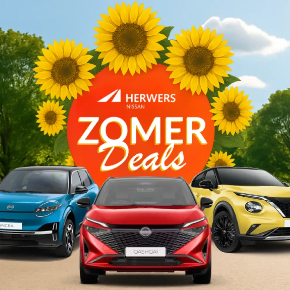 Nissan actie Zomerdeals Herwers