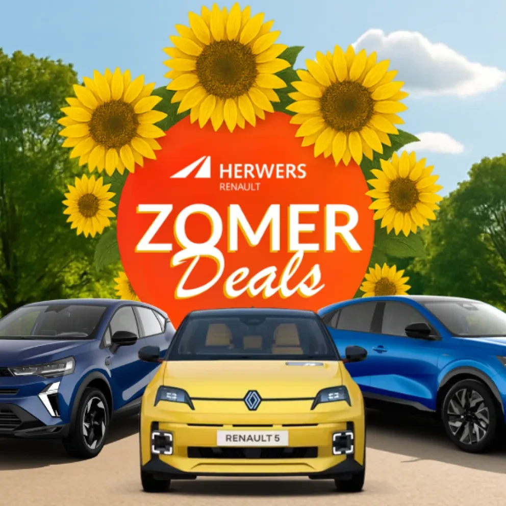 Renault actie Zomerdeals Herwers