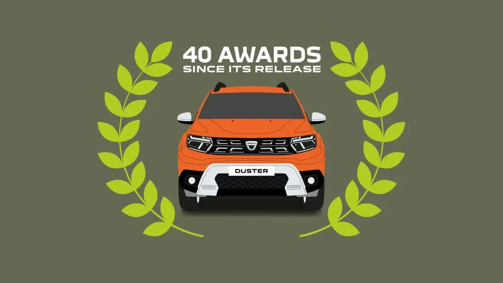 Dacia Duster 40 awards