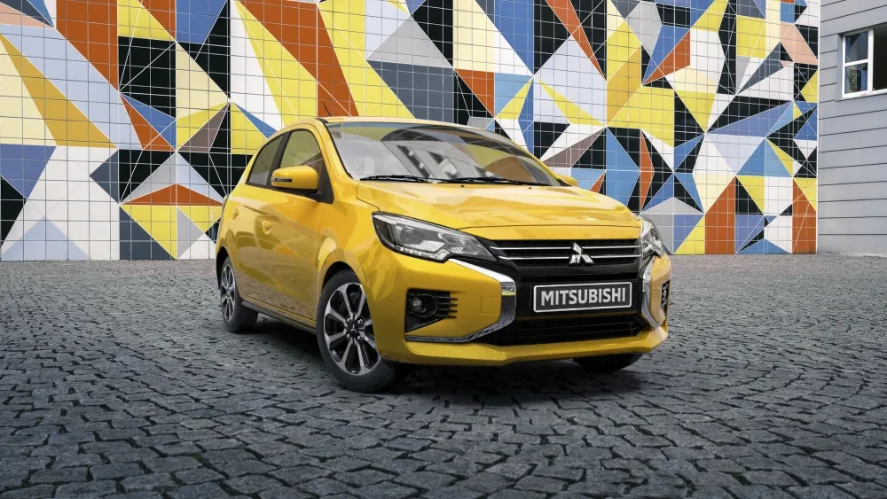 Mitsubishi Space Star Sand Yellow