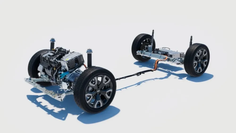 Dacia Bigster Hybrid 155 motor