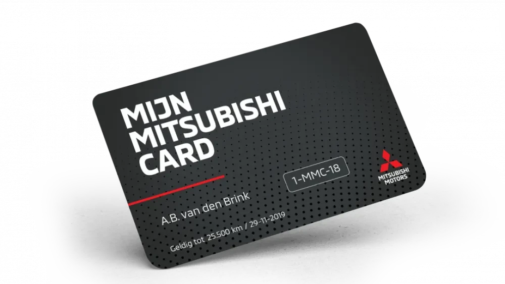 MijnMitsubishi Card