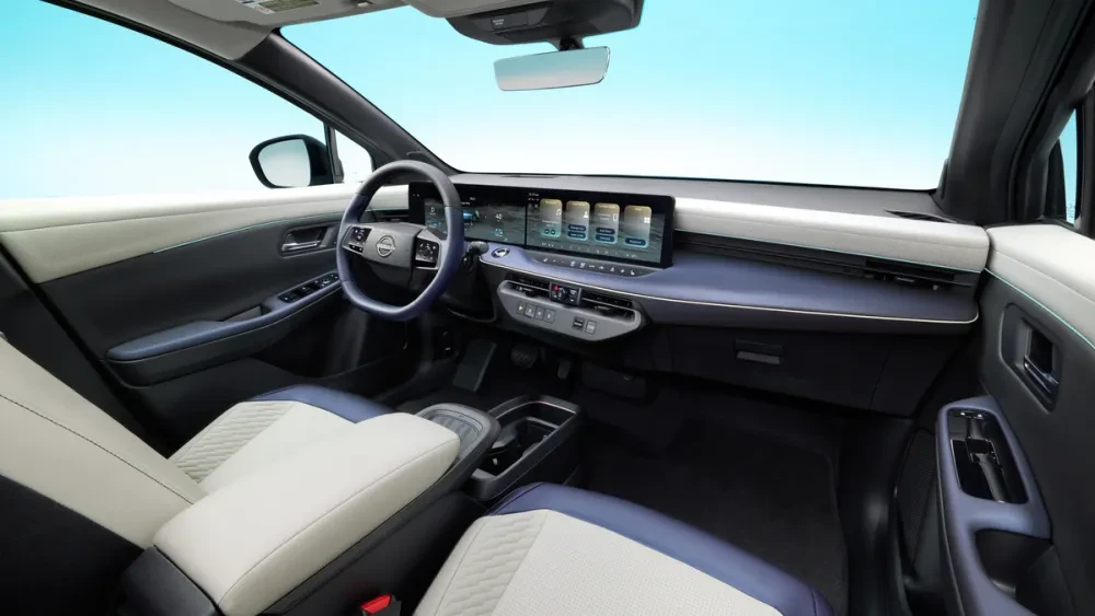 Nissan LEAF interieur