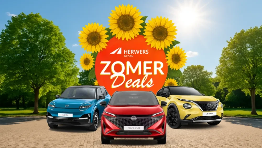Nissan actie Zomerdeals Herwers