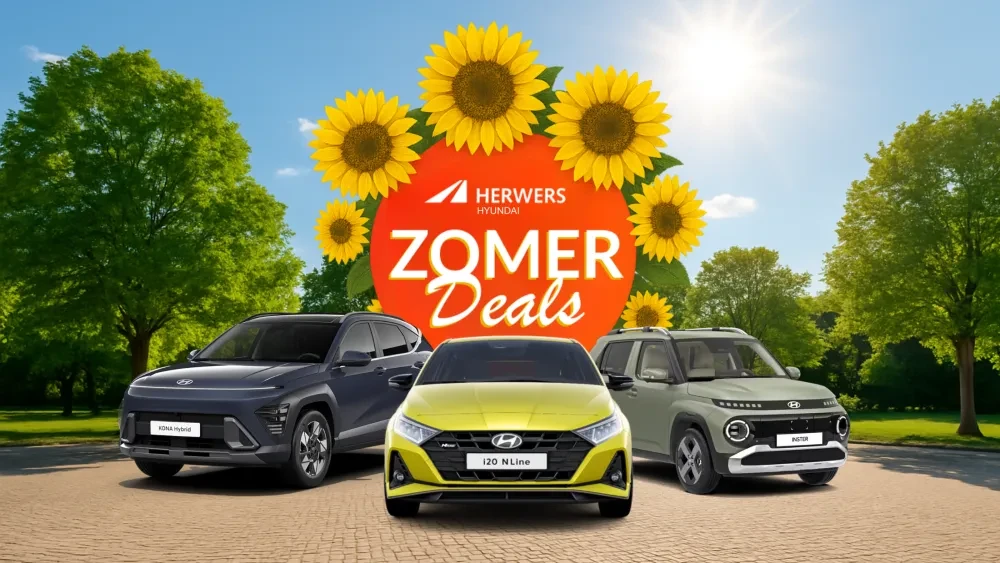 Hyundai actie Zomerdeals Herwers