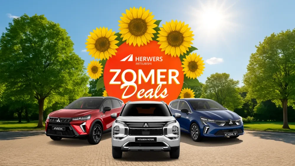 Mitsubishi actie zomerdeals Herwers