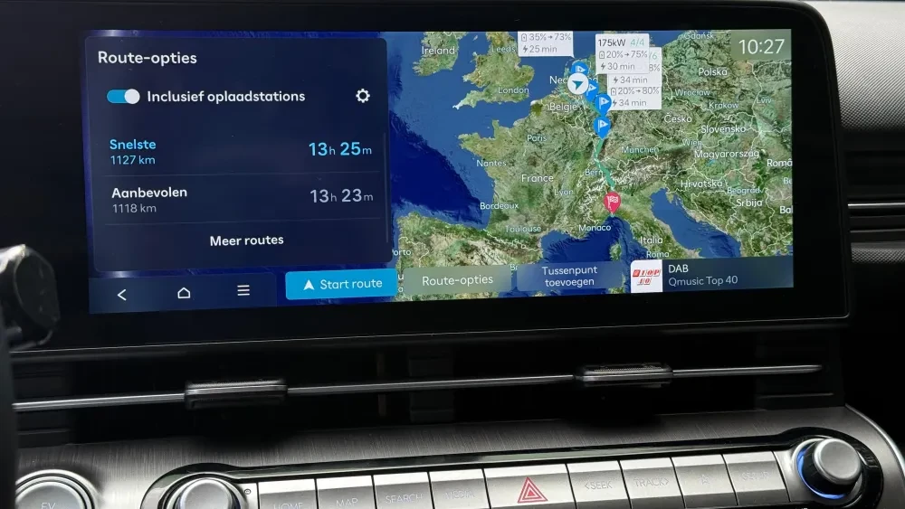 Hyundai Dynamische Route Planner